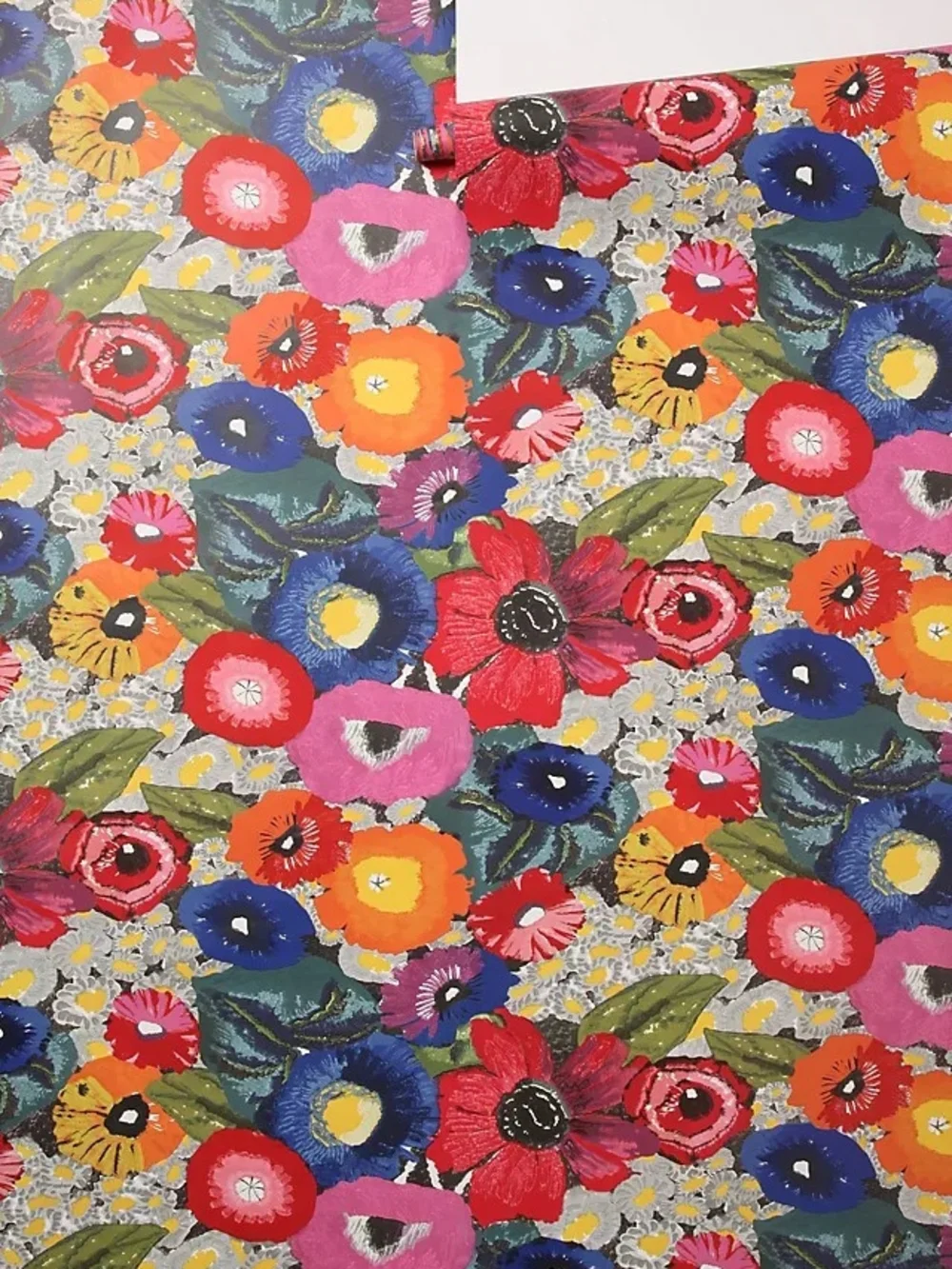 NIB Anthropologie Blazing Poppies Wallpaper (4 Rolls)